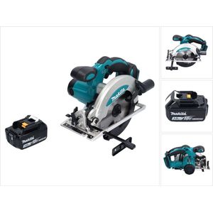 Makita DSS 610 F1 accu cirkelzaag 18 V 165 mm + 1x accu 3.0 Ah - zonder oplader