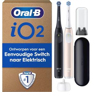 Elektrische Tandenborstel, DUO Pack, Nacht Zwart/Rustig Roze