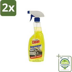 At Home - Clean - Ontvetter - Snel Resultaat - 750 ml - Voordeelverpakking - 2 stuks - Ontvetter - Keukenreiniger
