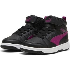 PUMA Puma Rebound V6 Mid WTR AC+ PS Unisex Sneakers - PUMA Black-Magenta Gleam-PUMA White - Maat 35