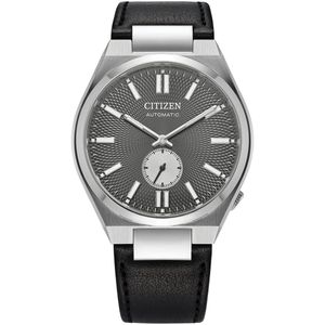 Citizen Tsuyosa NK5010-01H Horloge - Leer - Zwart - Ø 40 mm