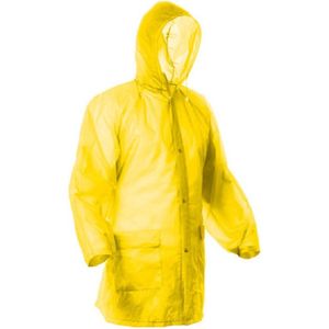 Eizook Regenjas - Beschermjas met mouwen - 100% EVA - Transparant Geel