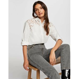 Shirt met lange mouwen 242-Cgrap Ecru