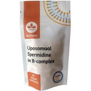 Nutrins liposomaal Spermidine in vitamine B-complex - 30 capsules - 3 mg spermidine.