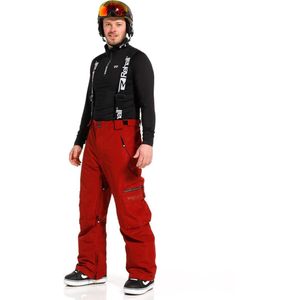Rehall - POKER-R - Mens Snowpant - XXL - Burgundy rood