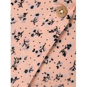 Name it Jumpsuit peach bloemetjes - NMFJESIMONE - Maat 86