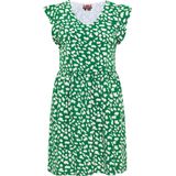 Mymo - Jurk - Groen - Jerseyjurken