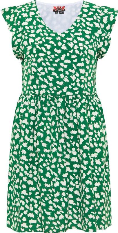 Mymo - Jurk - Groen - Jerseyjurken