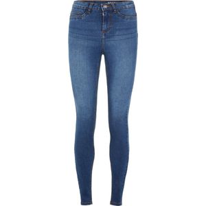 NOISY MAY NMCALLIE HW SKINNY BLUE JEANS NOOS Dames Jeans - Maat W29 X L30