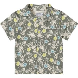 Dirkje Jongens Overhemd - Dusty green