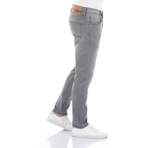 Mustang - Real X Oregon - Tapered Fit - Grijs - Denim Jeansbroek