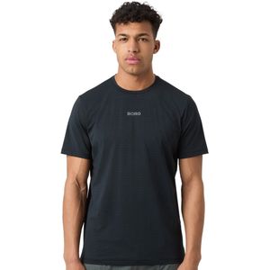 Björn Borg - Borg Geperforeerd Loopshirt - Zwart