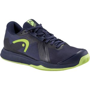 HEAD - Sprint Team 4.0 - Tennisschoenen - Marineblauw/Limoen - Licht en Ademend