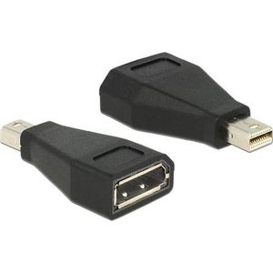 Delock - Mini DisplayPort - DisplayPort Adapter - Zwart