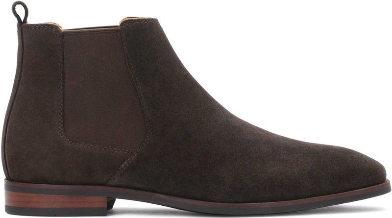 Kazar - Chelsea Boots - Bruin - Heren - Suède