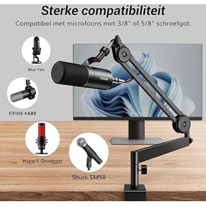 QuadCast Boom Arm Stand - Microfoonhouder - Verstelbare Microfoonstandaard