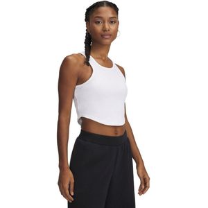 Under Armour - Rival Rib Tanktop - Sportshirt - Wit