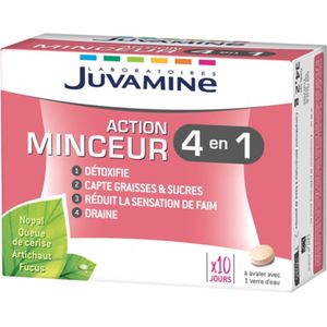 Juvamine Action Minceur 4en1 60 Tabletten