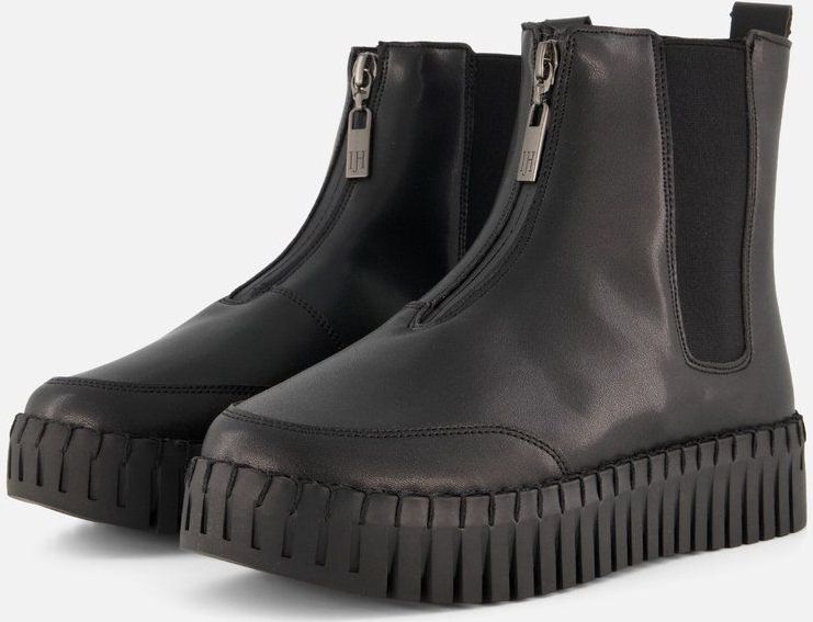 Ilse Jacobsen - Tulip6372 - Chelsea Boots - Zwart - Nylon