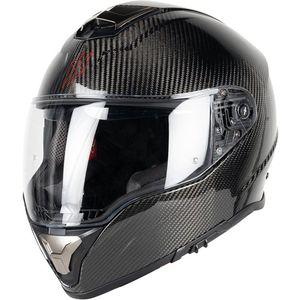 Motor Integraal Integraalhelm CONTINENTAL CARBON 3K Zwart Glanzend S van MOTOBLOUZ