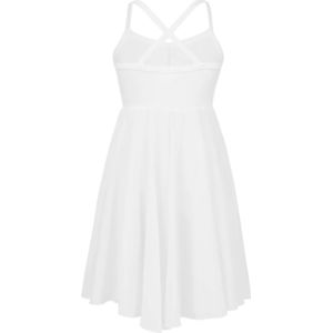 Balletpakje Kenza - wit - maat 110/116