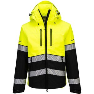 Portwest EV4 Hi-Vis Shell jack (3L) EV465 - Geel/Zwart - L