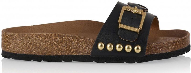 DWRS - Java - Loafers - Black - Leer - Rubber Zool