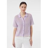 comma - Strickjacke - Vest - Luchtig - Katoen - Streeppatroon