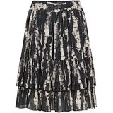 Elvira Collections plissé rok zwart