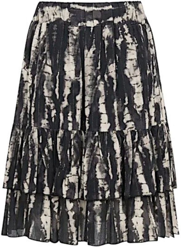 Elvira Collections plissé rok zwart