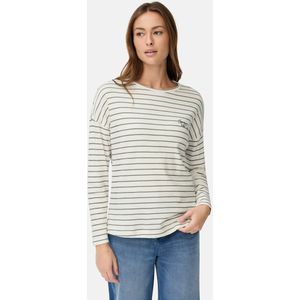 camel active - Shirt - Grijs - Lange Mouwen - Puur Katoen