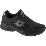 Lotto - Sneakers - Black - Synthetisch - Laag - Vetersluiting
