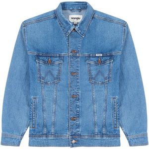 Wrangler - Anti Fit Spijkerjas - Denim - Vintage Blauw - Gerecycled Katoen