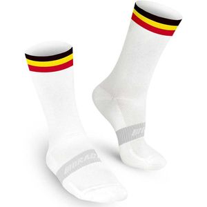 Bioracer Belgian Sokken Wit EU 42-44 Man,Vrouw