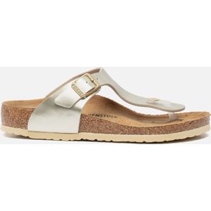 Birkenstock Gizeh Electric Metallic Slippers goud - Maat 30