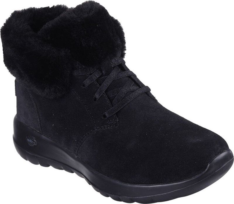 Skechers - ON-THE-GO JOY COZY HAVEN - Laarzen - Zwart - Imitatiebont