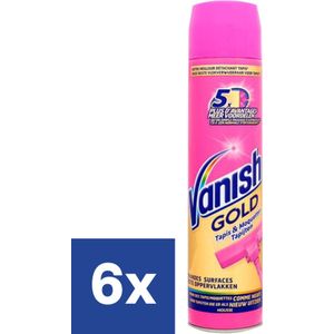 Vanish Oxi Action Gold Tapijt Mousse - 600ml x6