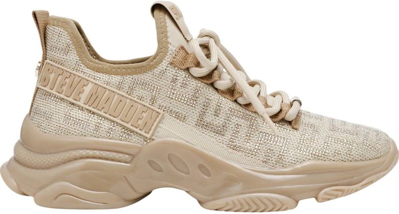 Steve Madden - Maxout - Sneakers - Zwart - Synthetisch Leer