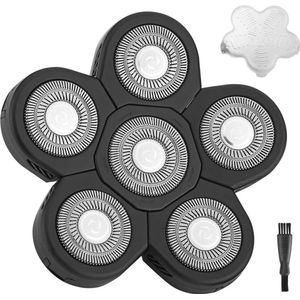 6 Blades Hoofd Scheerapparaat Vervanging - Upgrade Voor Elektrische Scheerapparaten