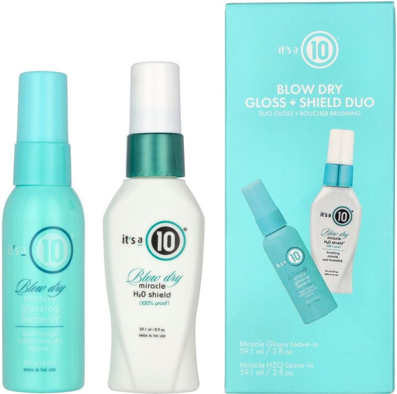It's A 10 - Blow Dry Gloss & Shield Duo Set - 118.20 ml