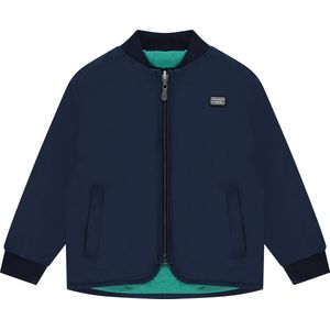 Stains and Stories boys reversible jacket Jongens Jas - deep sea - Maat 98