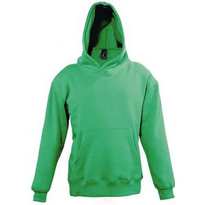SOLS Kinderen/Kinderen Slam Hooded Sweatshirt (Kelly Groen)
