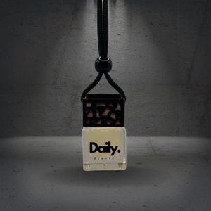 Daily Scents - Autoparfum - Autogeur - Auto luchtverfrisser - Geurverfrisser - Mannengeur - Spijsbom - Zwart - 8ml