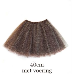 Tutu - Luipaard met voering - 40 cm