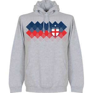 Engeland 2018 Pattern Hooded Sweater - Grijs - Kinderen - 104