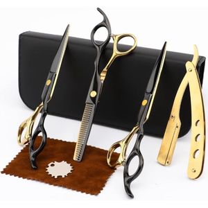 Kappersset - Haarschaar - Kappersschaar Set - Kappersmantel - Volledige Kappersset