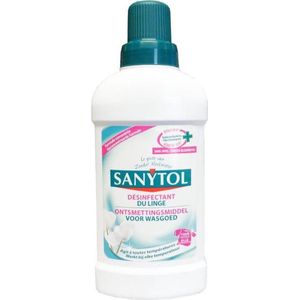 Sanytol Was Toevoeging Hygiene - 500 ml - Ontsmettingsmiddel voor wasgoed - Desinfectiemiddel