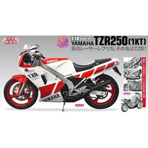 1:12 Hasegawa 21511 Yamaha TZR250 1KT BK11 Motor Plastic Modelbouwpakket