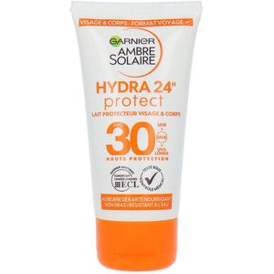 Garnier Ambre Solaire Hydra 24H Protect SPF 30 Zonnebrandcrème - 50 ml