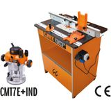 CMT ORANGE TOOLS - CMT7E - Bovenfreestafel - Industrieel - Inclusief Veiligheidschakelaar en Bovenfreesmachine